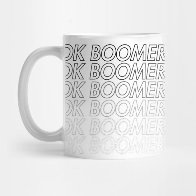 OK Boomer fade to white by stickerfule